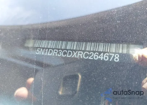 2024 Nissan Pathfinder Sl 4Wd from USA, damaged, VIN 5N1DR3CDXRC264678